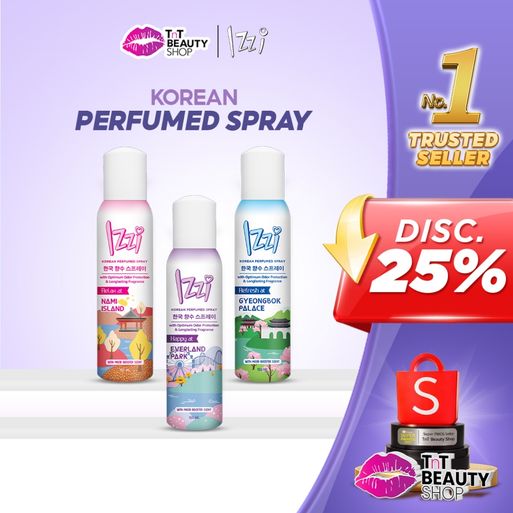 IZZI Korean Perfumed Spray 150ml - Parfum Wanita | TnT Beauty Shop