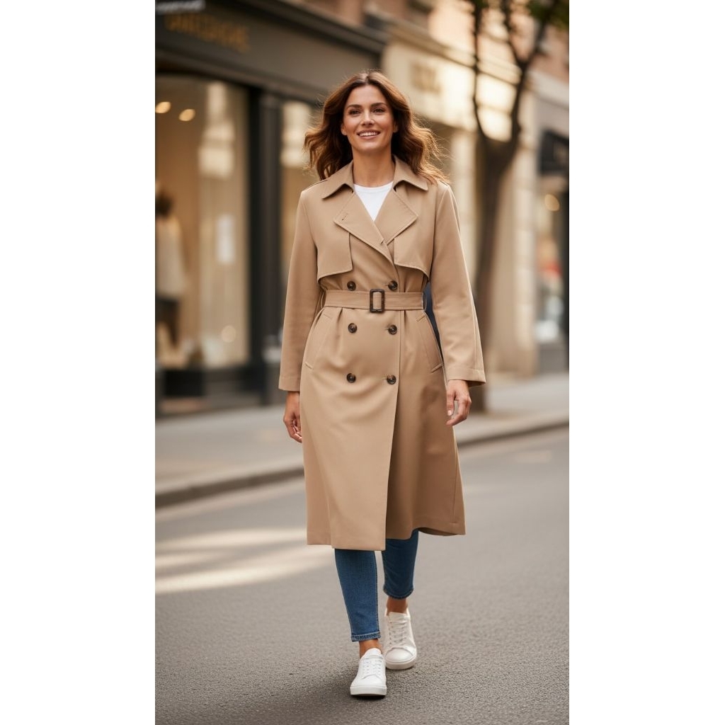 PREMIUM Trench Coat Wanita