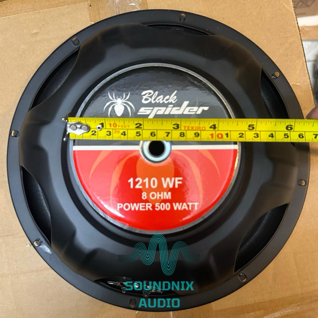Speaker Komponen BlackSpider 1210WF 12inch Original Black Spider 1210 wf Woofer ( Bisa COD )