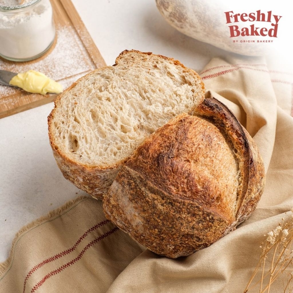Sourdough Country Loaf - Plain Sourdough Classic Bread | Vegan Bread