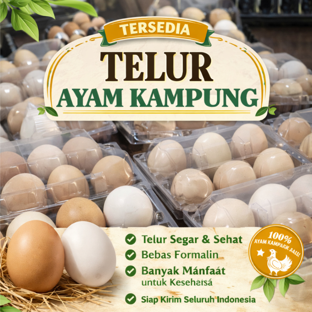 Telur Ayam Kampung (KUB)