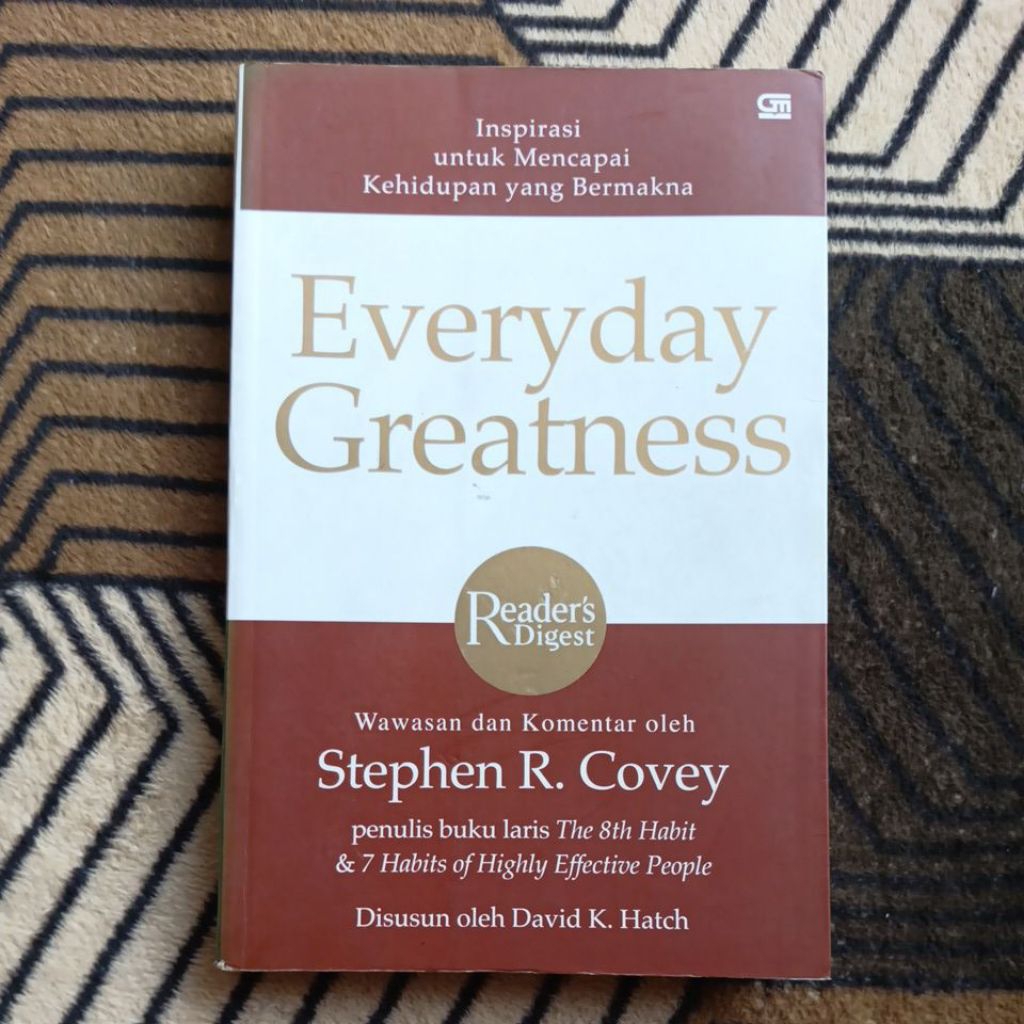 Everyday Greatness by Stephen R Covey