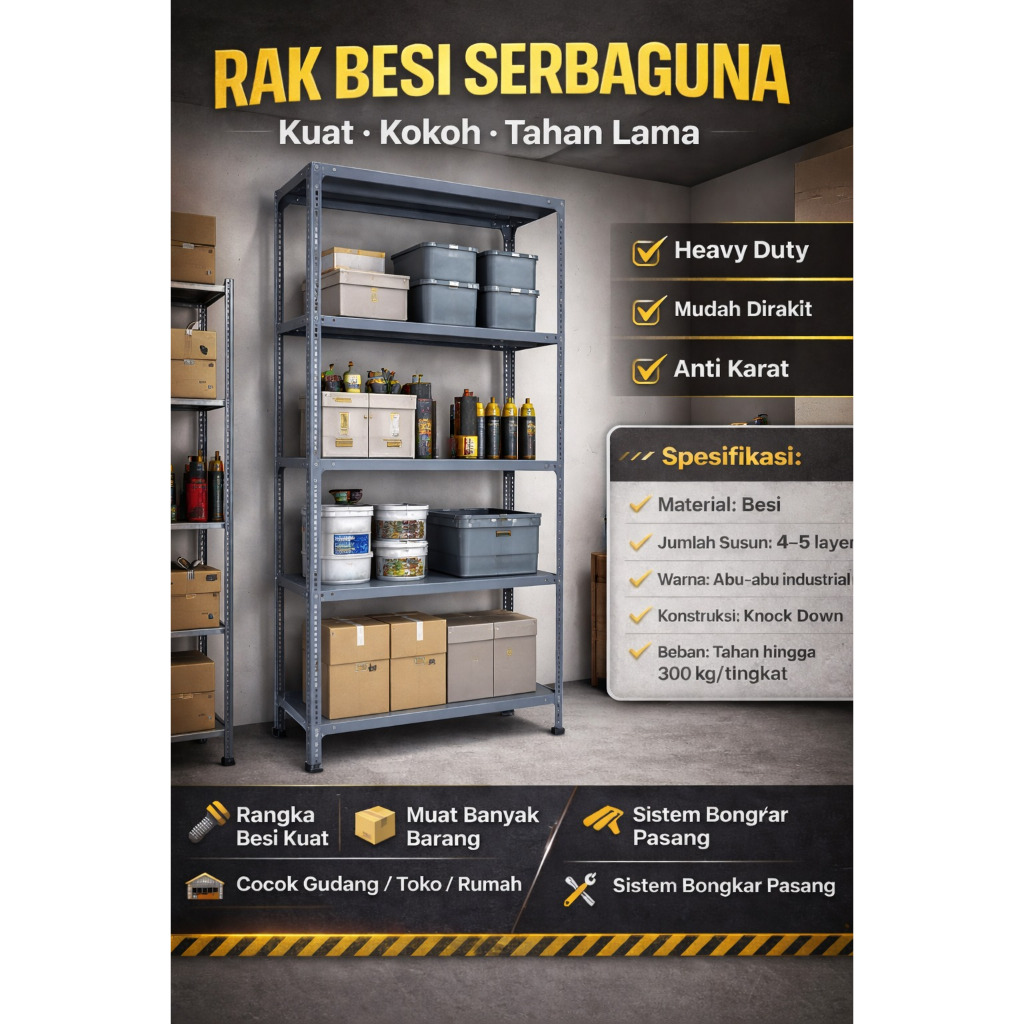 INTAGSTAR LOCKER SERBAGUNA RSG-5L SUSUN 4 RUANG
