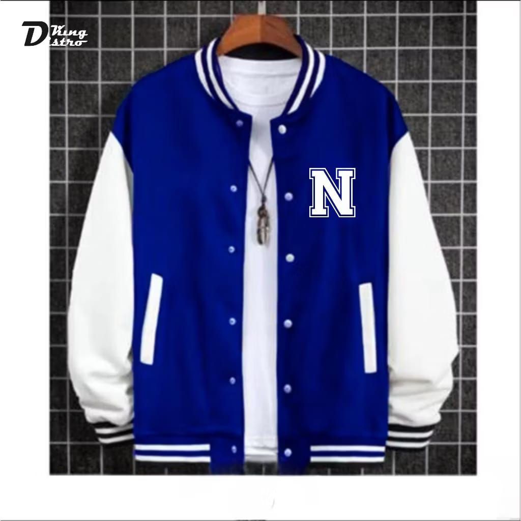 jaket switer baseball pria wanita size S.M.L.XL.XXL.XXXL