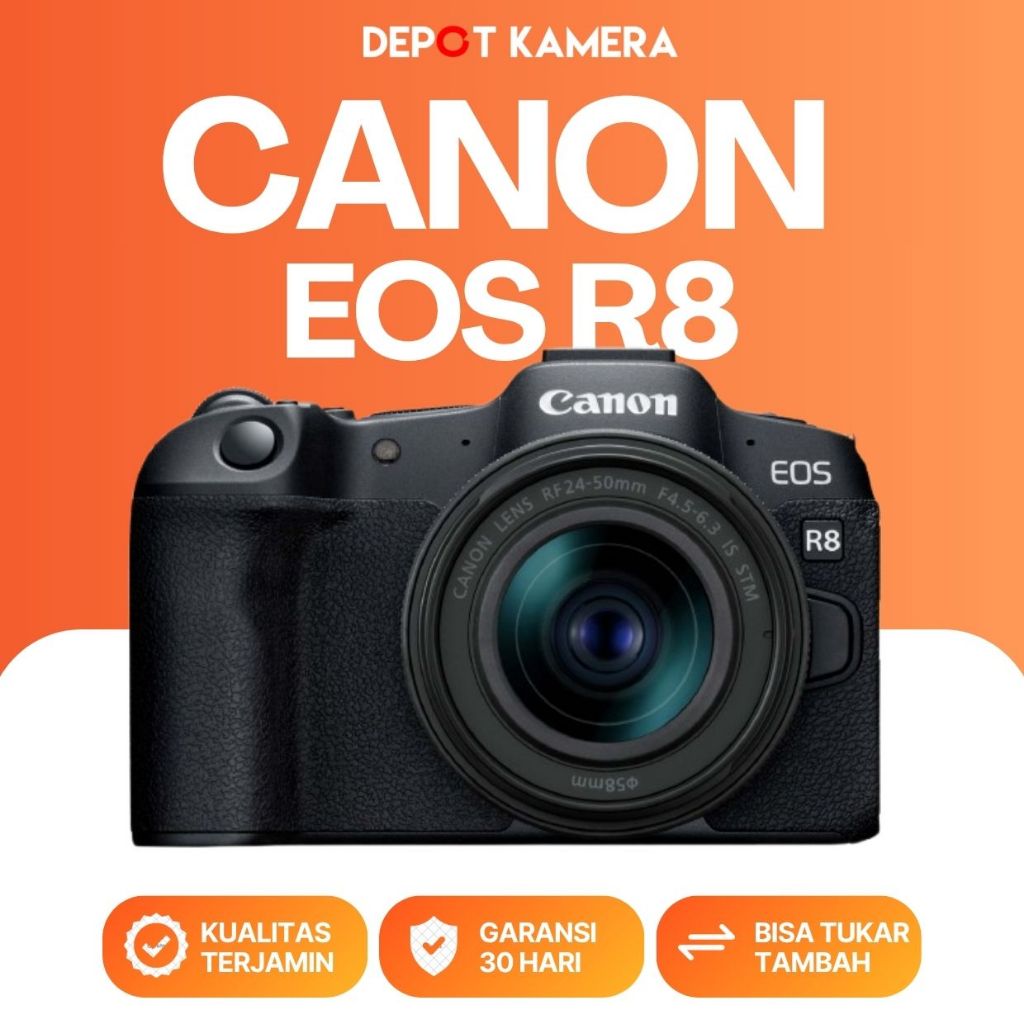 ( DEPOT KAMERA JKT ) SECOND - CANON EOS R8 BODY ONLY