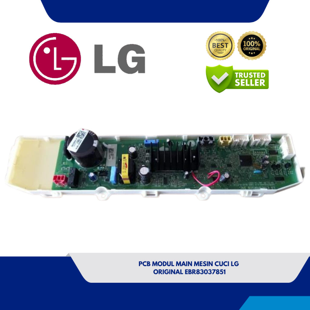 PCB MODUL MAIN MESIN CUCI LG T2311VS2M T2312VS2W T2313VS2M ORIGINAL EBR83037851