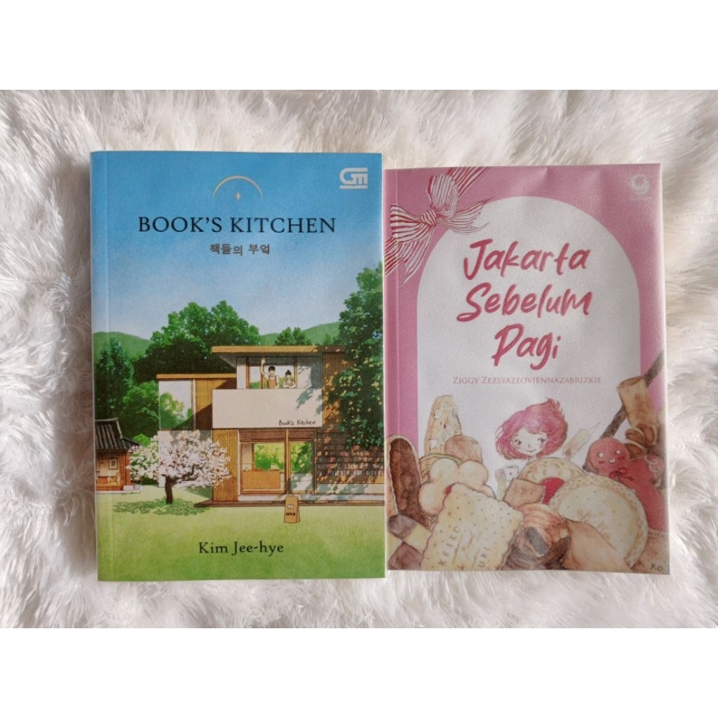 Novel Preloved Original Books Kitchen by Kim Jee Hye Terjemahan Bahasa Indonesia dan Jakarta Sebelum