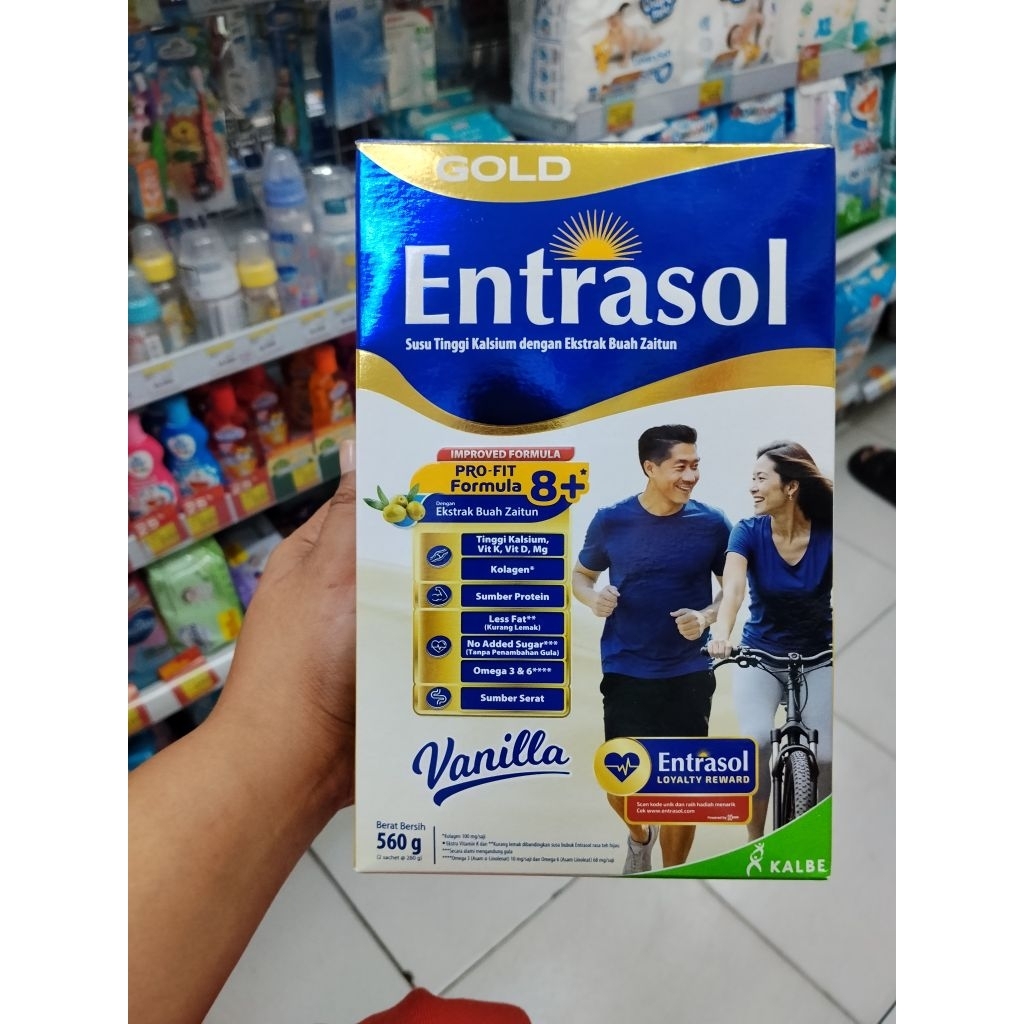 Susu Tinggi Kalsium, Rendah Lemak, Pemanis Sukralosa