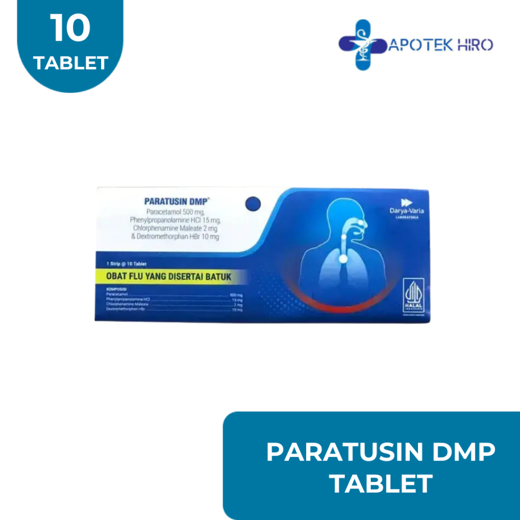 PARATUSIN DMP 1 STRIP @ 10 TABLET
