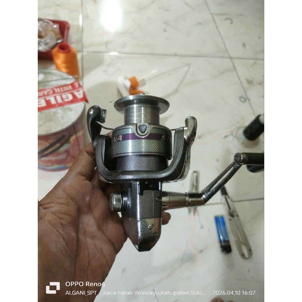 reel pancing shimano sienna 4000fd second
