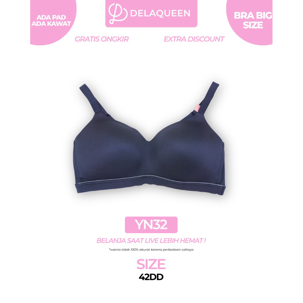 Delaqueen | Bra Big Size Bra Jumbo 42DD YN32