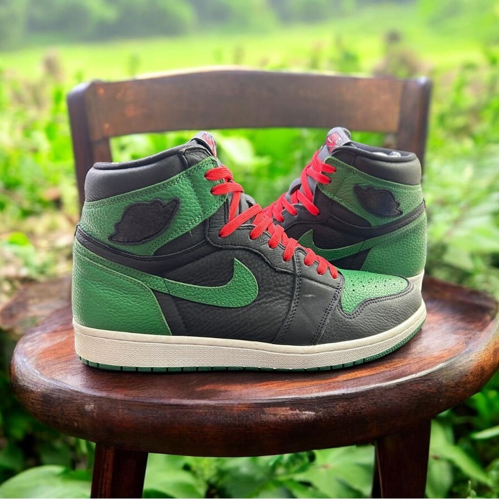 AJ 1 High Pine Green 2.0 Original 100%