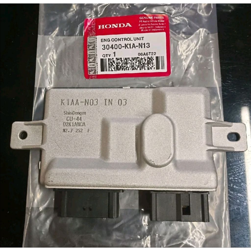 ECCU ECM 30400-K1AA-NO2 ECU CDI BEAT LED DELUX, BEAT STREET ESP, GENIO K1AA-NO2- IN O2 NON ISS