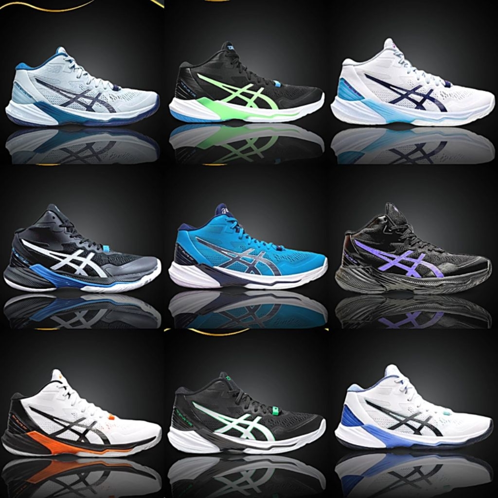 Sepatu volly sky elite ff2 mid super premium / Sepatu voli pria wanita terbaru