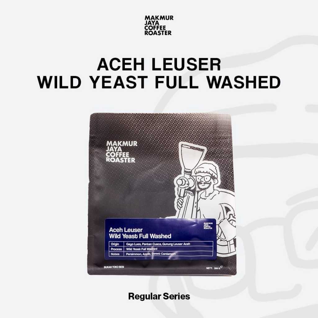 Aceh Leuser Wild Yeast Fullwash | Biji Kopi Wild Yeast Full Washed - Makmur Jaya Coffee - Tasting No