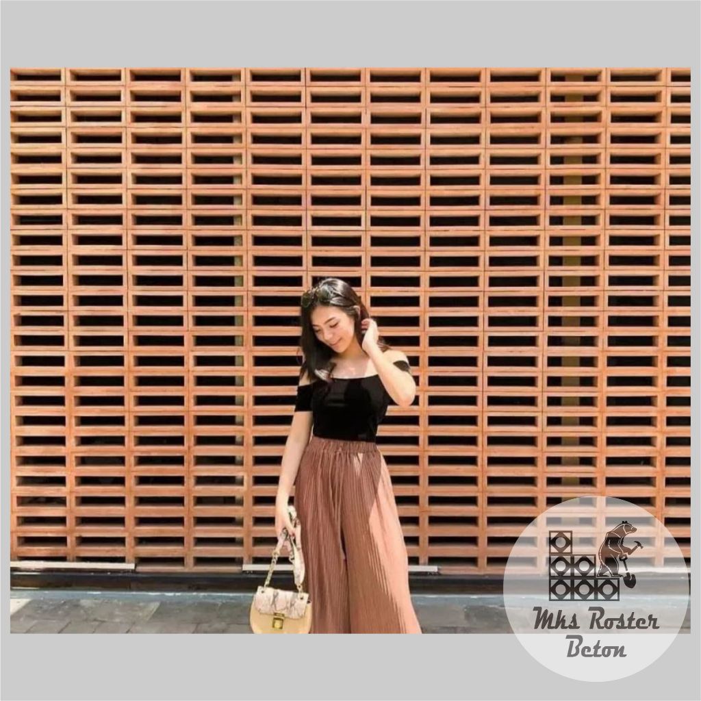 Roster Beton Minimalis 20x20 - Loster Lubang Angin Ventilasi Rumah