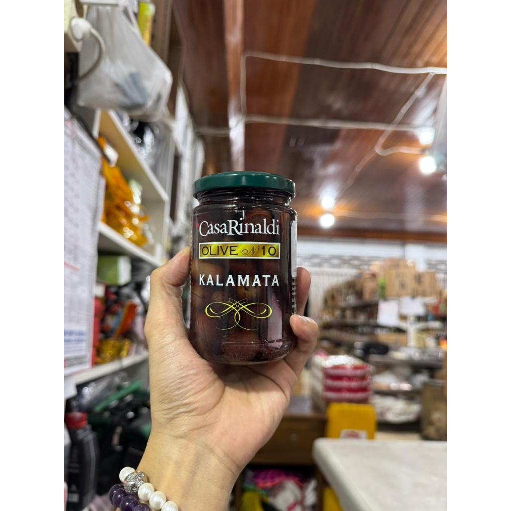 Kalamata Olive Casarinaldi / Buah Olive Kalamata Casarinaldi - 300 Gram