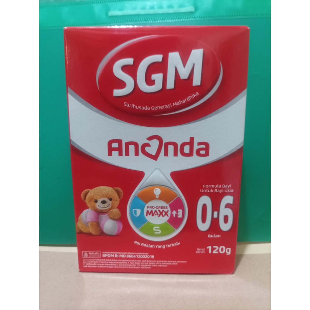Susu Formula SGM 0-6 Bulan 120 gram susu bubuk untuk melengkapi nutrisi pada bayi