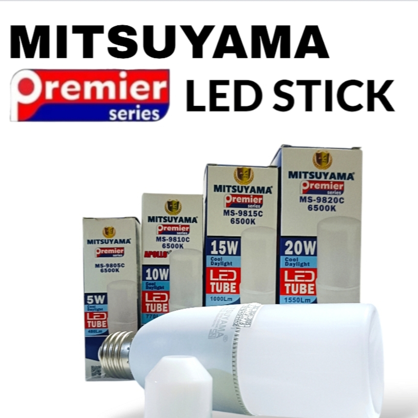 BOHLAM LAMPU MITSUYAMA PREMIER SERIES STICK MS 9805C MS 9810C MS 9815C MS 9820C 5Watt 10Watt 15Watt 