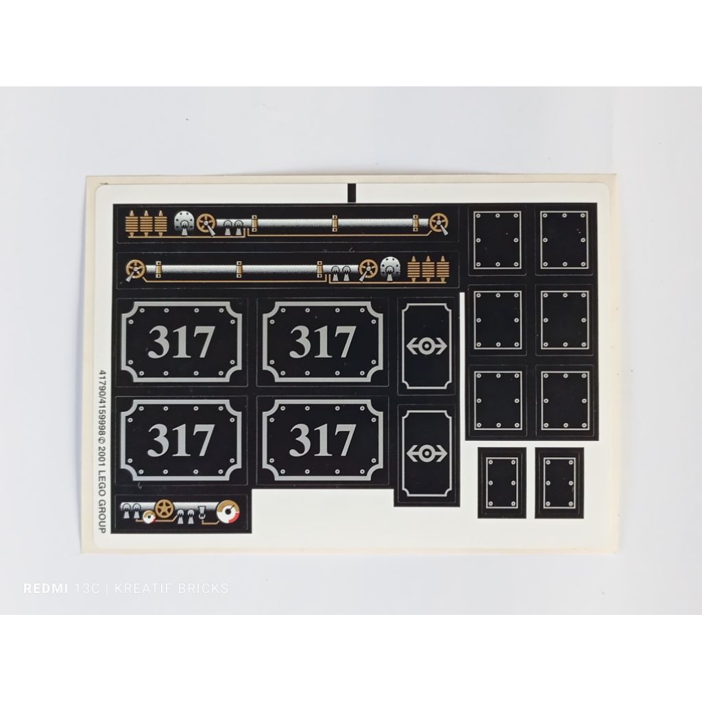 LEGO Part Sticker Sheet 41790/4159998