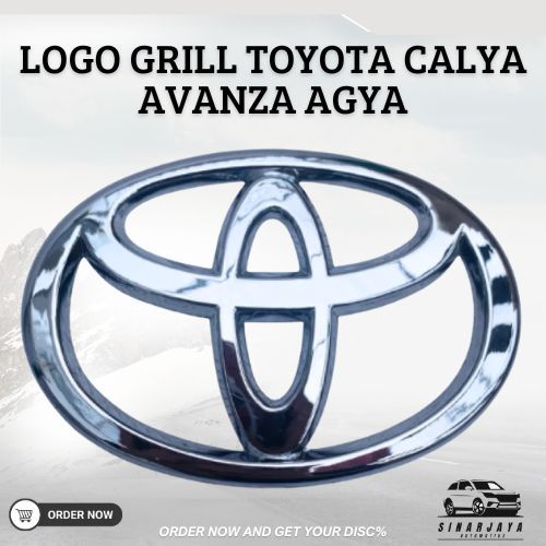 LOGO GRILL TOYOTA CALYA AVANZA AGYA