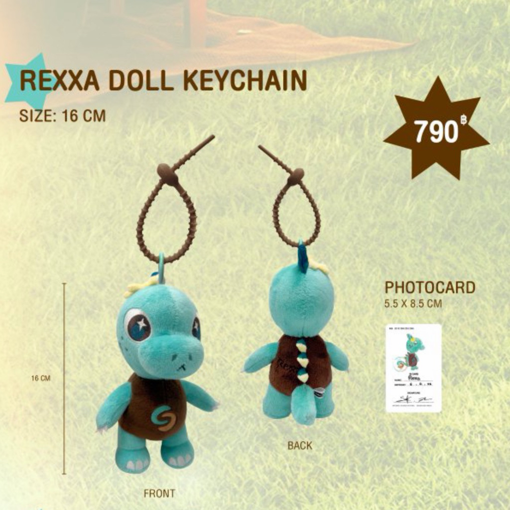 REXXA DOLL KEYCHAIN GMMTV DOLLKEY SURF JAVA DOLL KEYCHAIN GMMTV