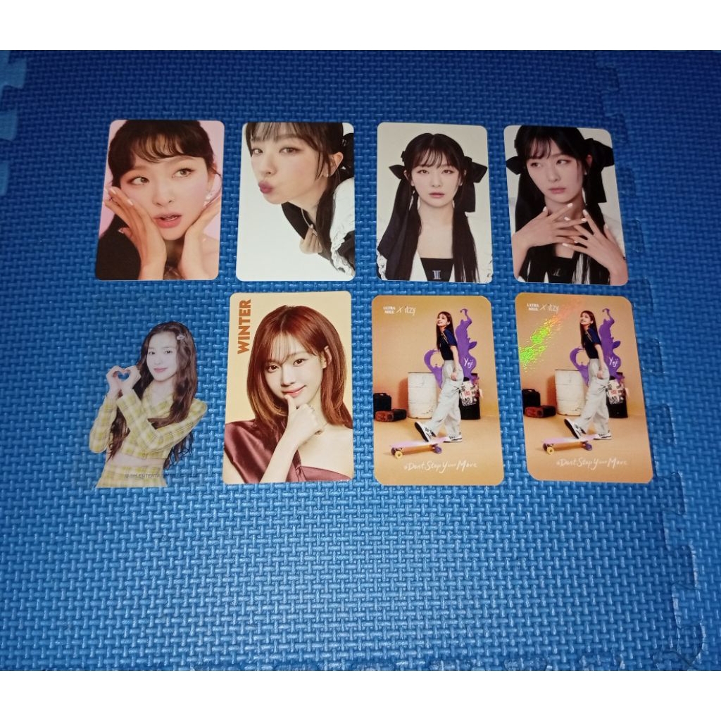 [BACA DESKRIPSI] Ready Photocard Red Velvet Irene Sg23 Seulgi Sg24 AESPA Winter ITZY Yeji