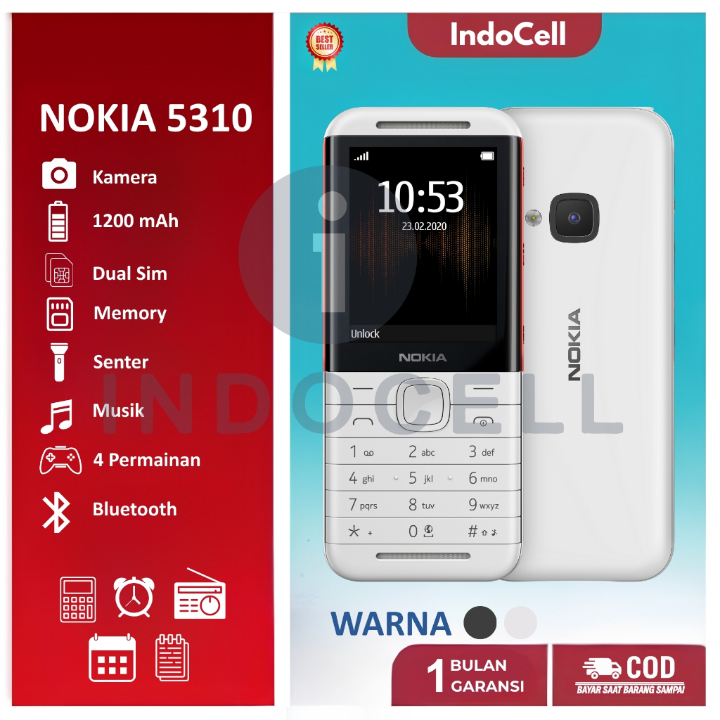 NOKIA HP 5310 Bergaransi Murah
