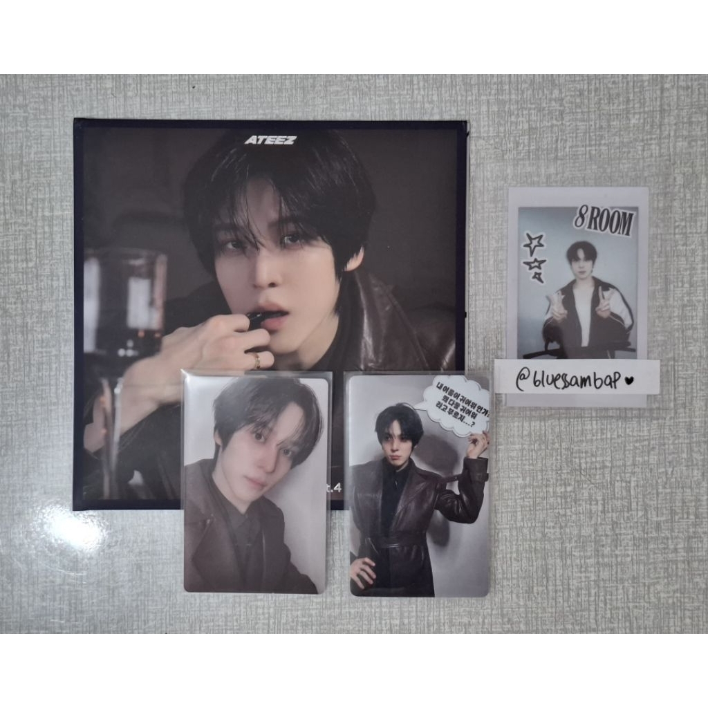 digipack & pob yunho ateez gh4