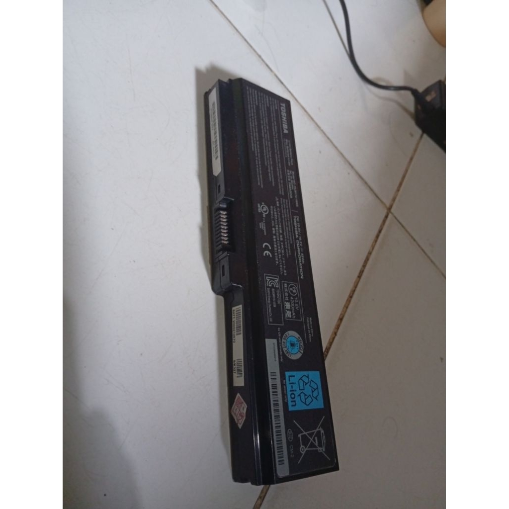 Baterai Toshiba C600 C640 L735 L510 Second Original