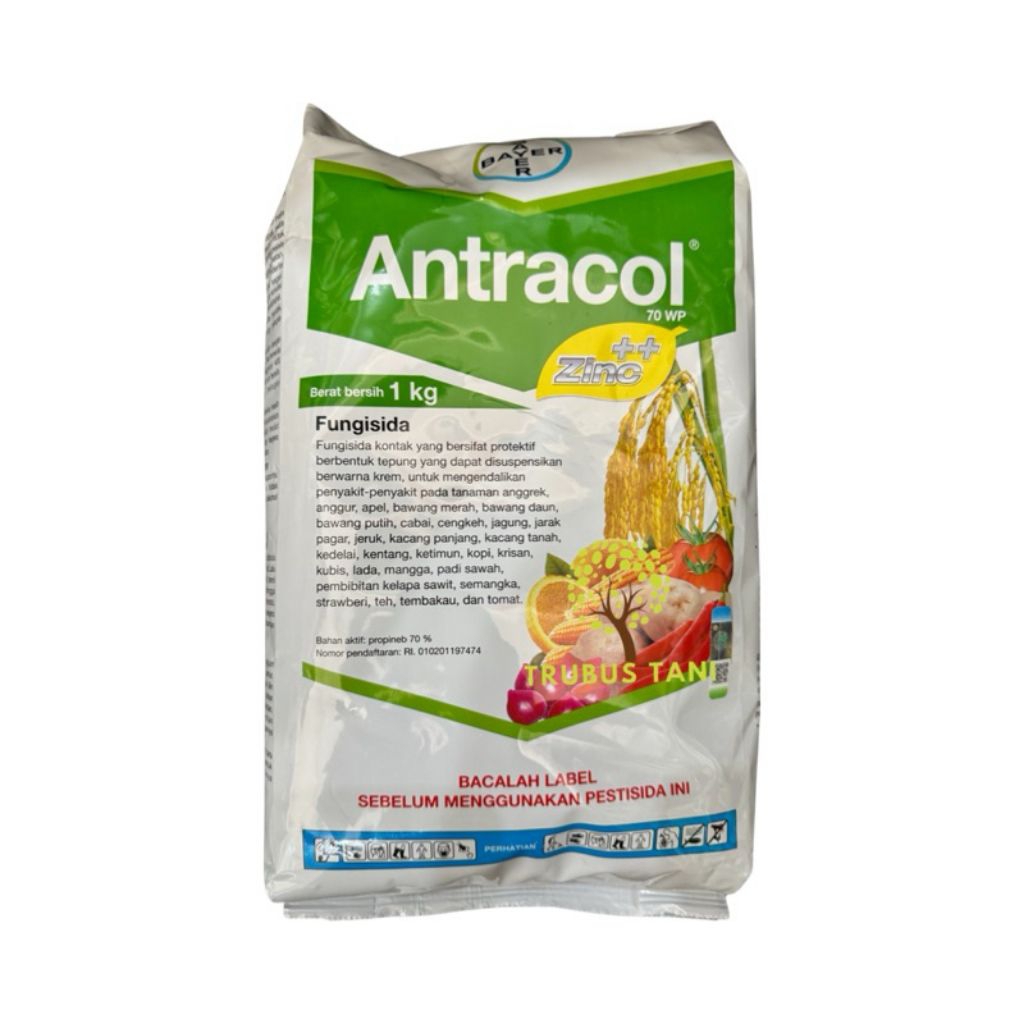 fungisida antracol 70 wp 1kg original