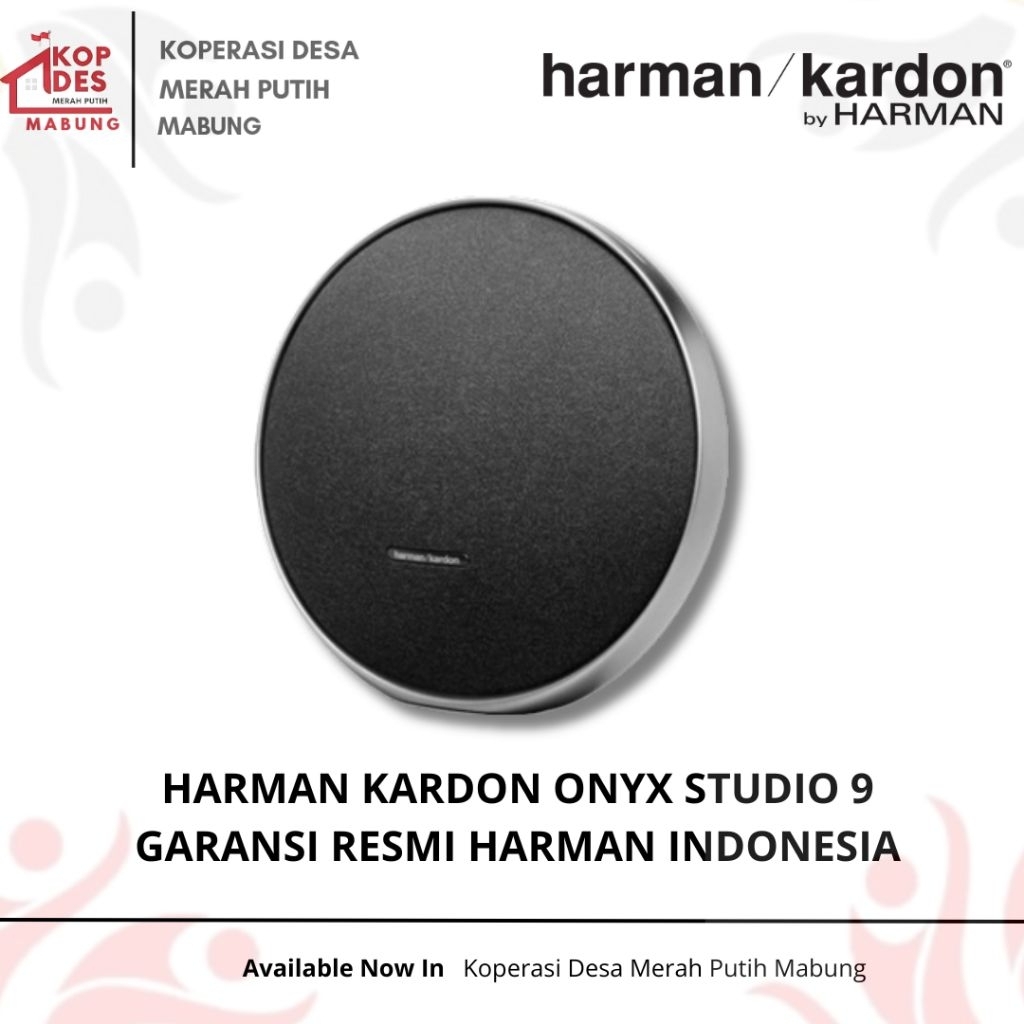 Harman Kardon Onyx Studio 9 Bluetooth Speaker - Garansi Resmi Harman Kardon Indonesia