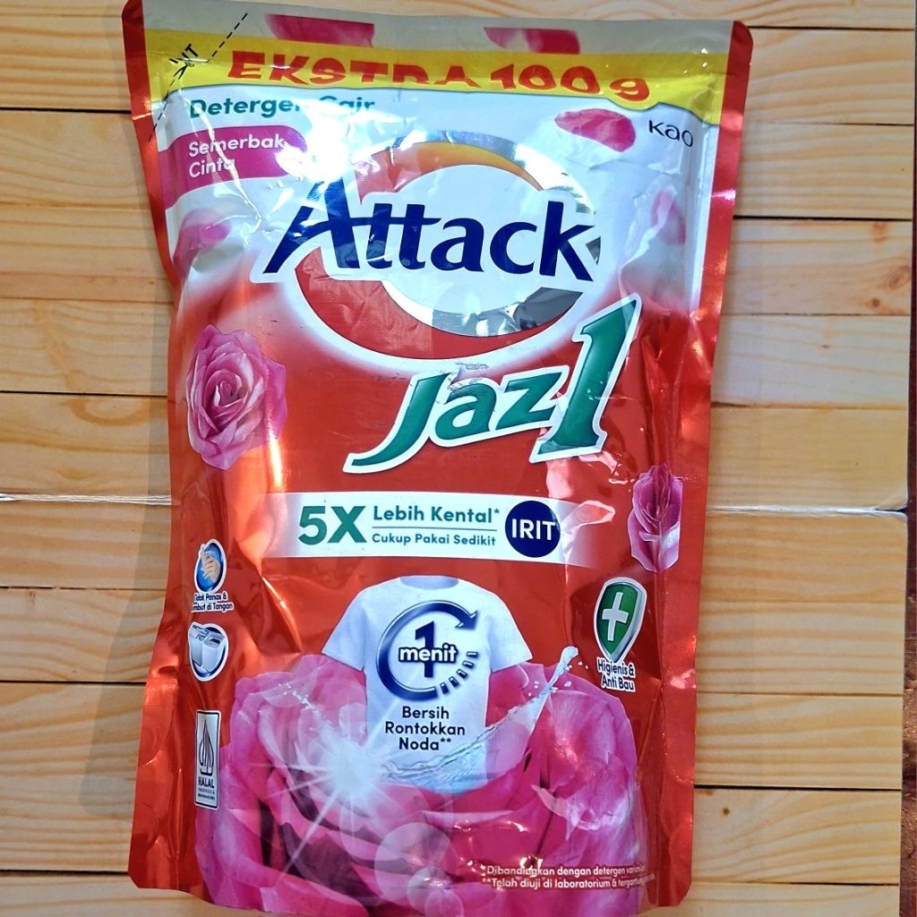 Attack Jazz1 Semerbak Cinta Cair 1200grm