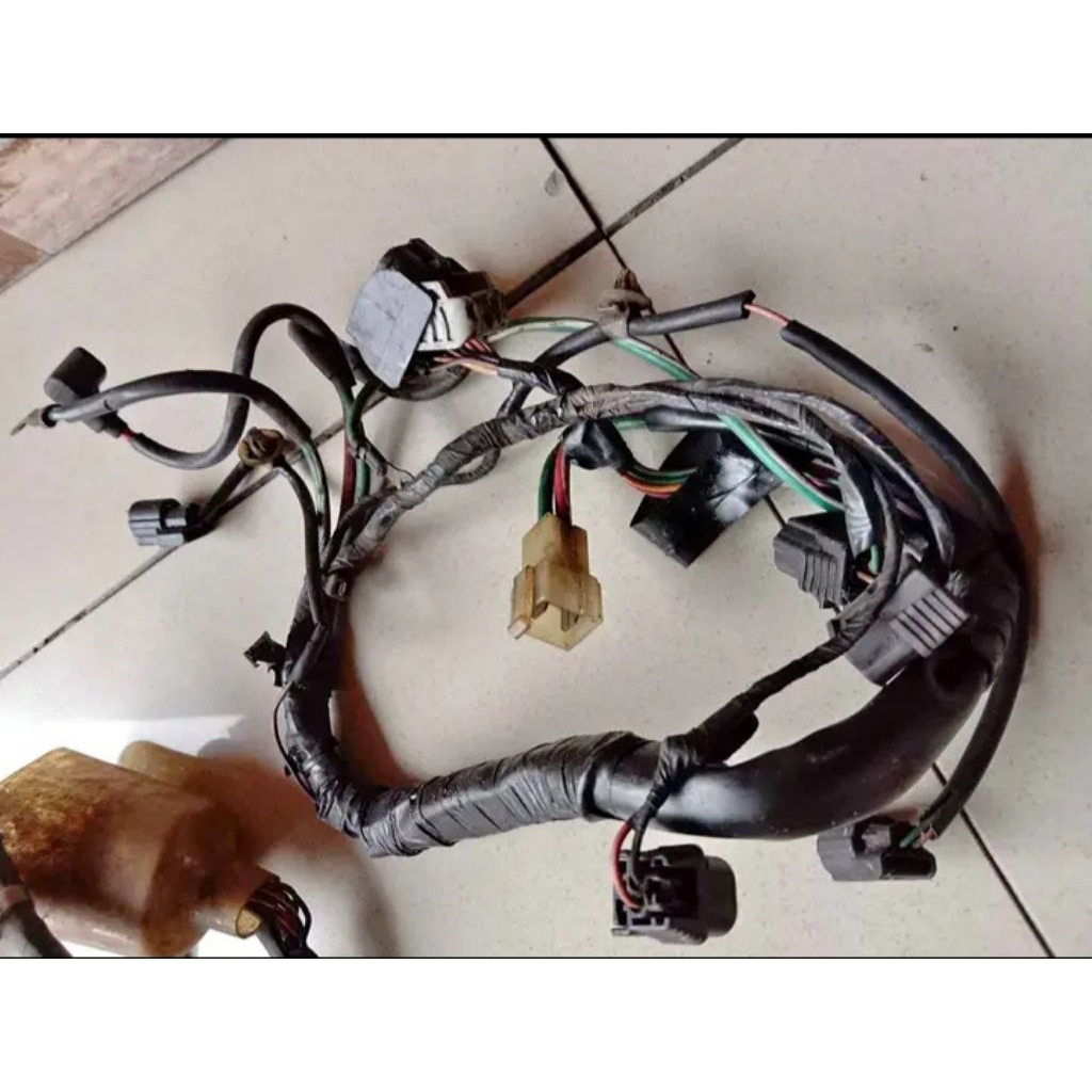Kabel body siap pakai buat motor Honda Beat fi Scoopy fi Vario fi Spacy fi stater kasar KZL original