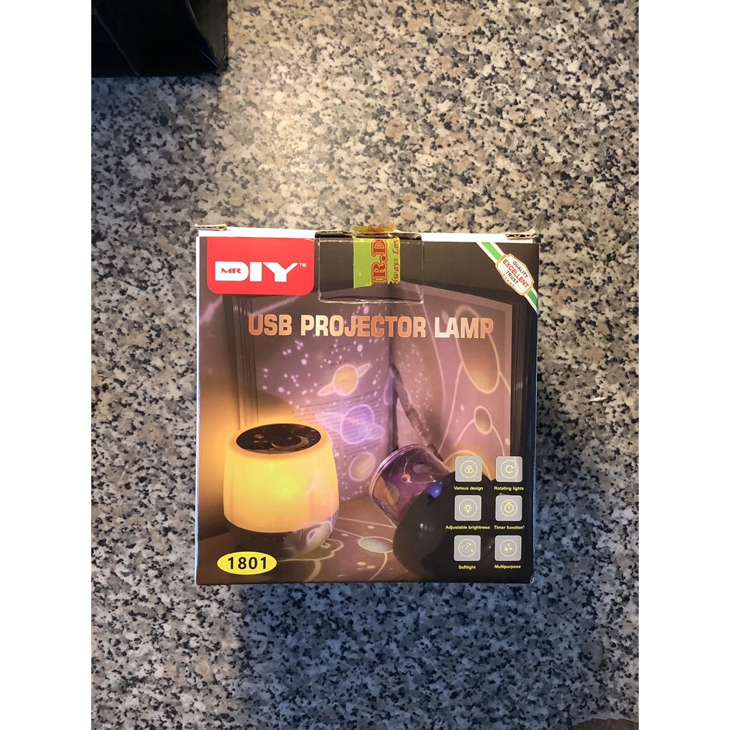 PreLoved Lampu proyektor tidur (Bought From Mr DIY Official Store) + Bonus film
