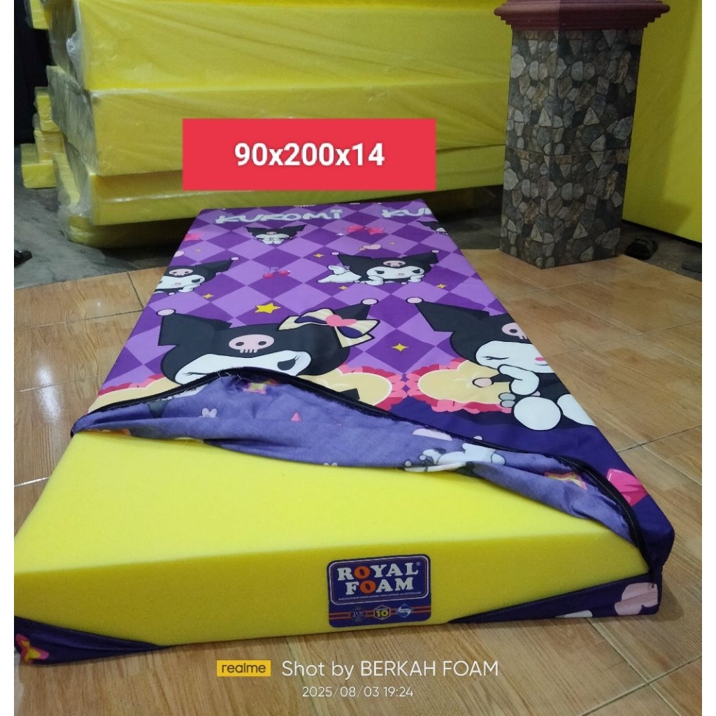 KASUR BUSA ROYAL FOAM UKURAN 200X90X14