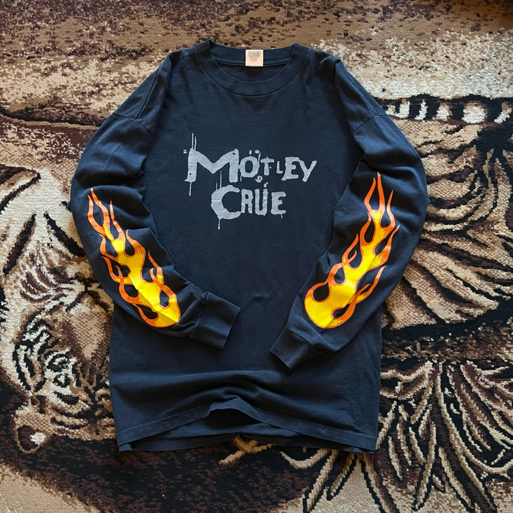 long sleeve band vintage motley crue