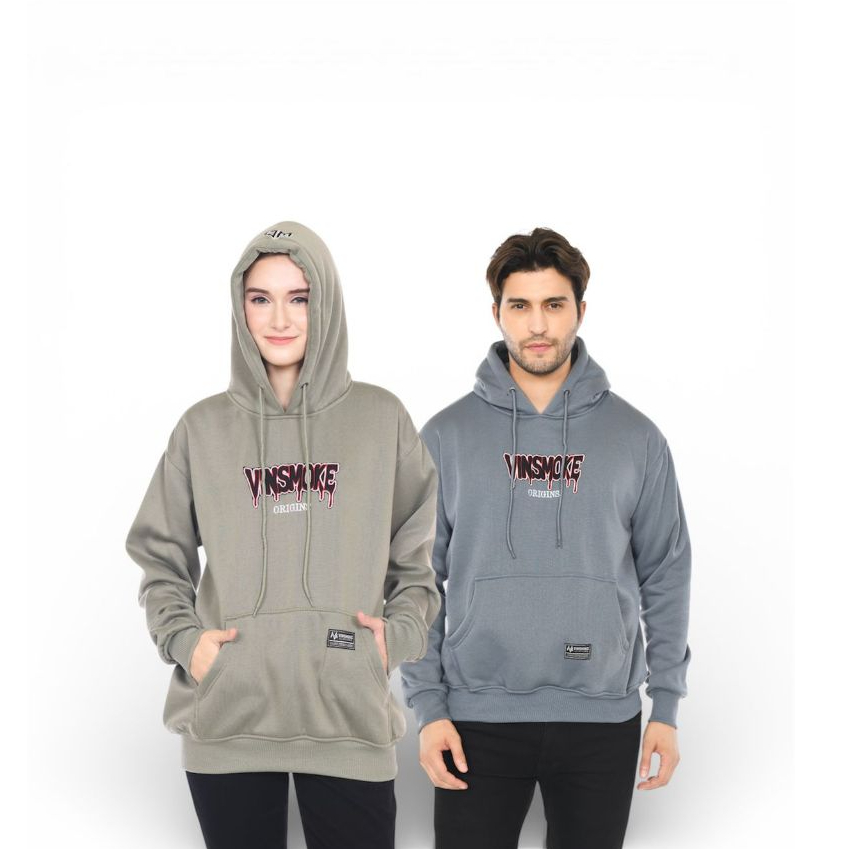 VINSMOKE Hoodie Jumper Aplikasi Bodrel Pria Dan Wanita