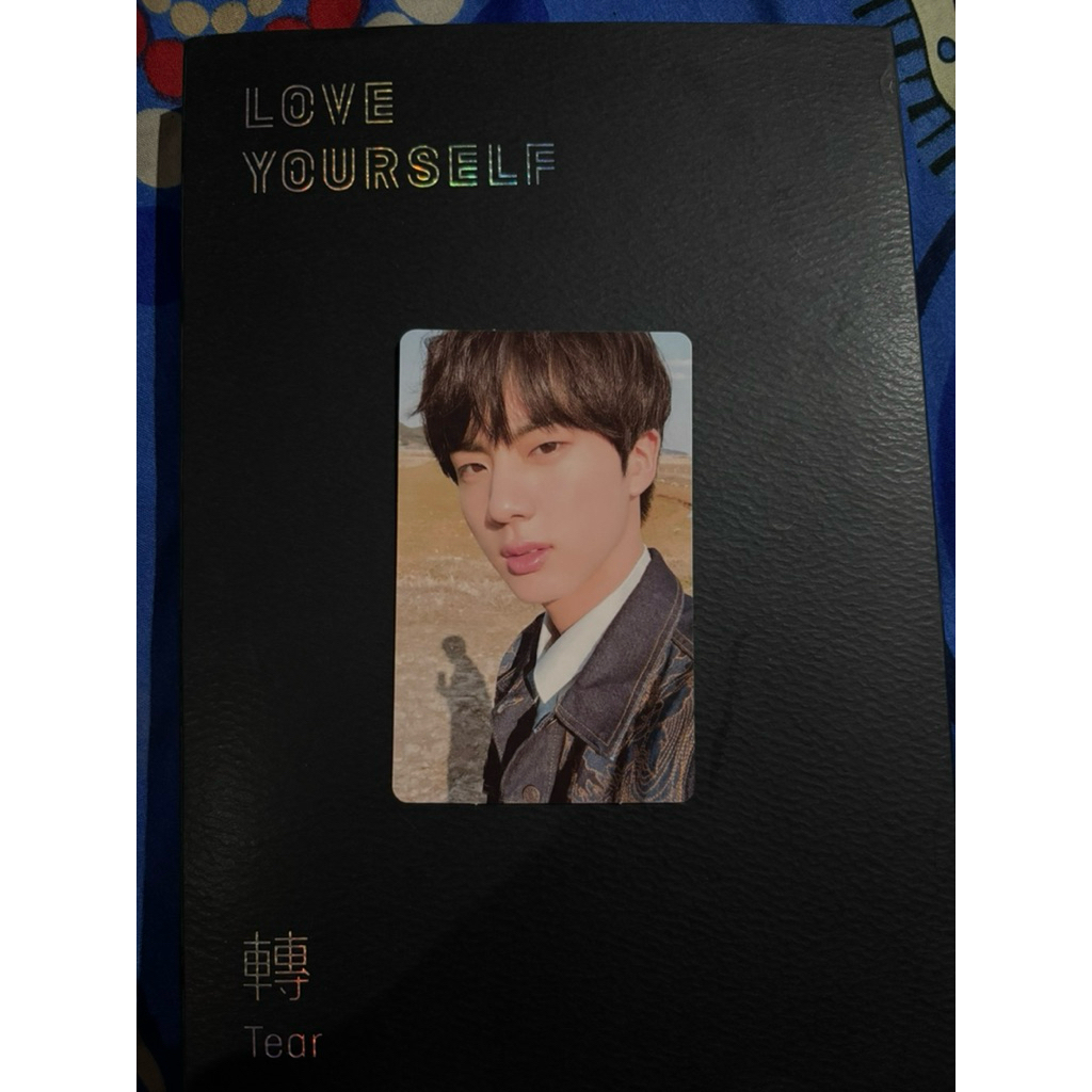 BTS OFFICIAL PHOTOCARD (JIN) LOVE YOURSELF TEAR