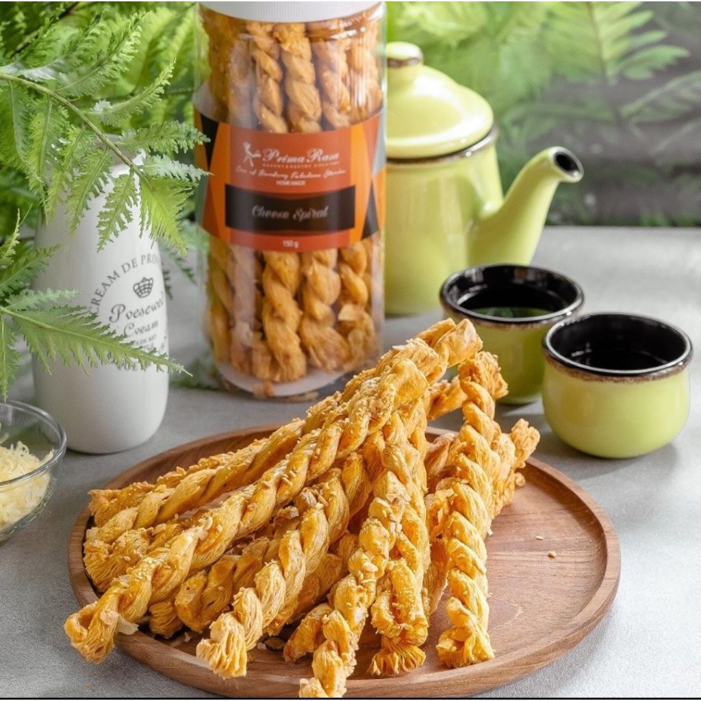 PRIMA RASA Cheese Stick Kue Kering Oleh-Oleh Bandung Renyah Gurih Crispy Bahan Keju Premium