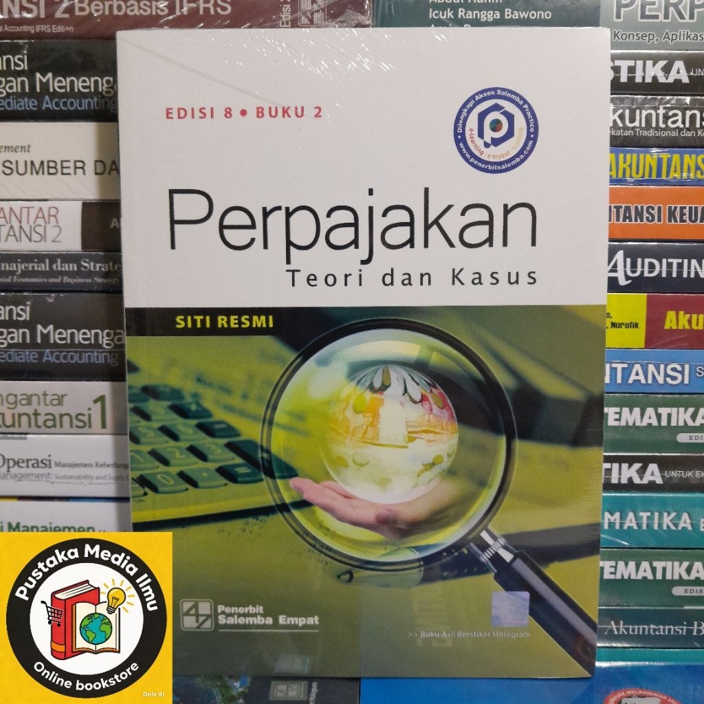 Buku Original Perpajakan Teori Dan Kasus 2 Edisi 8 Siti Resmi - Penerbit Salemba