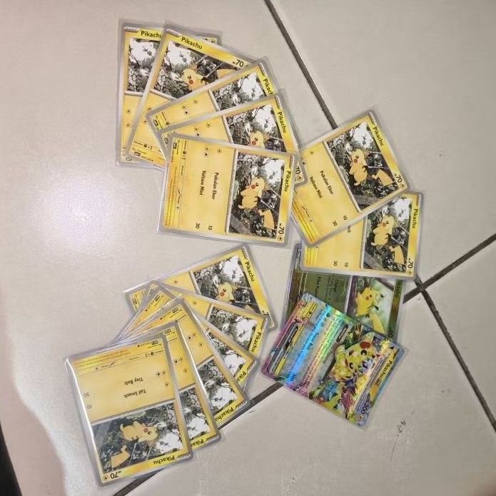 Pikachu EX, Pikachu ASC, Pikachu Indo