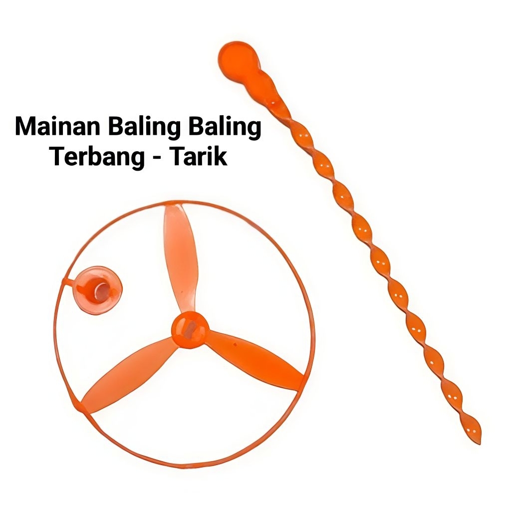 Mainan Jadul Baling Baling Terbang - Mainan Ufo Jadul Terbang