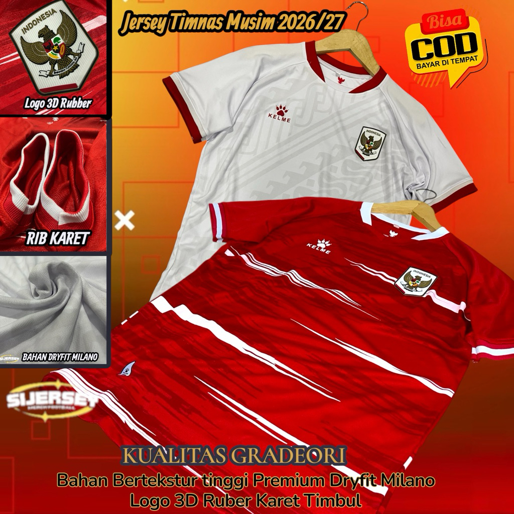 Jersey Timnas Indonesia 2026