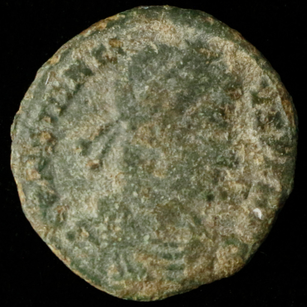Koin Perunggu Romawi Kuno Two Victories Constans 337-350 Masehi