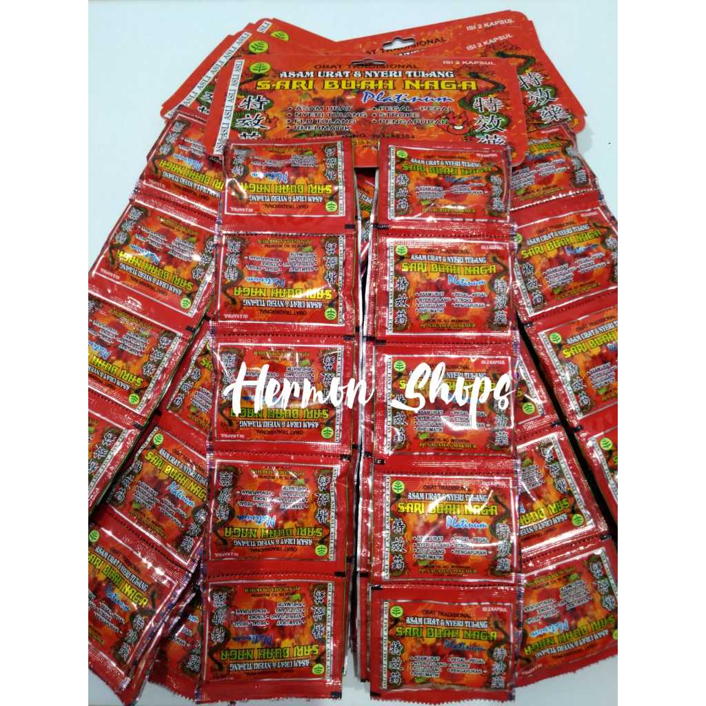Kapsul Sari Buah Naga Isi 20 Sachet @ 2 Kapsul