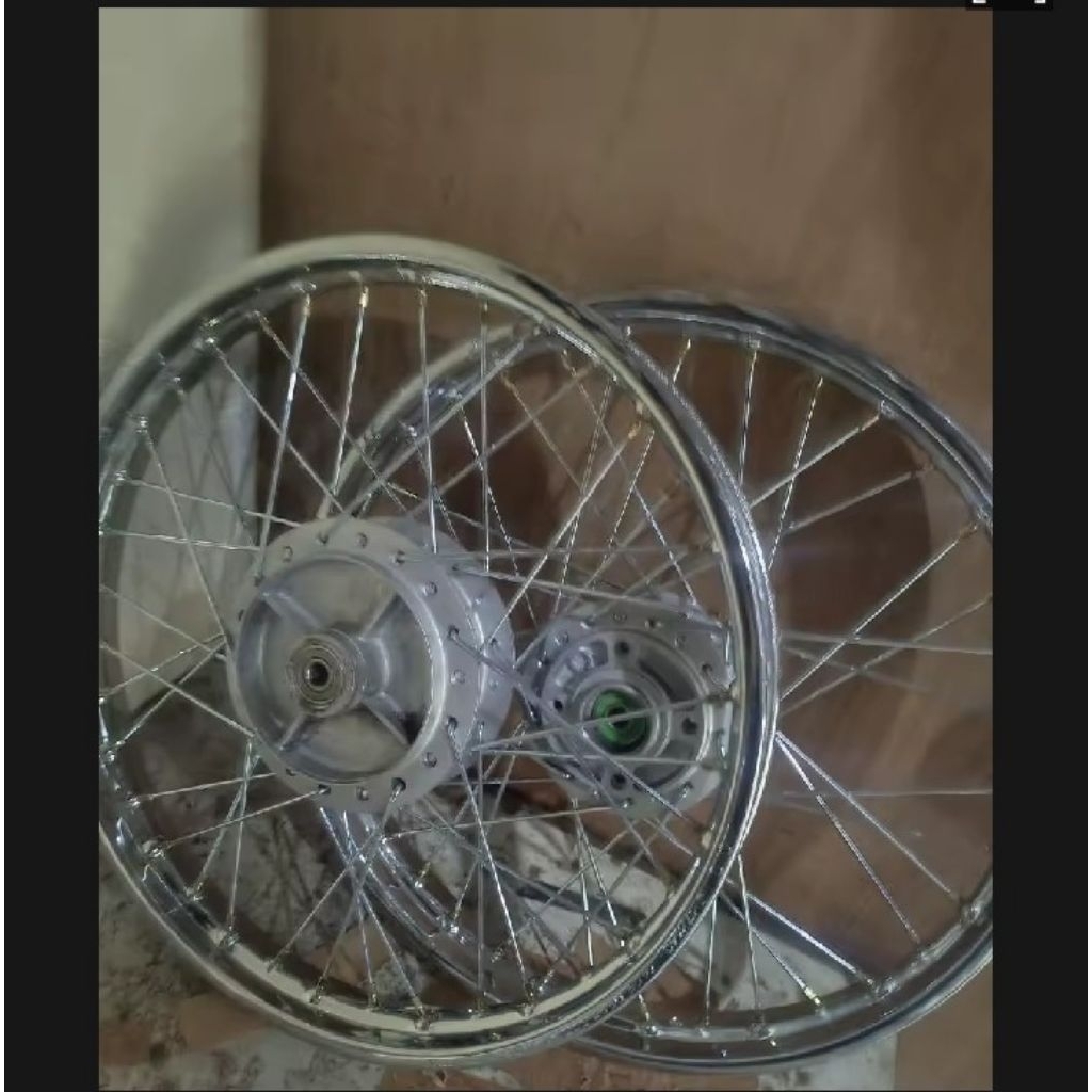 velg Suzuki smash/Shogun ring 17x140 pelek+jari2 baru tinggal pasang