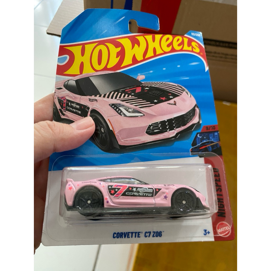 hot wheels corvette c7 new