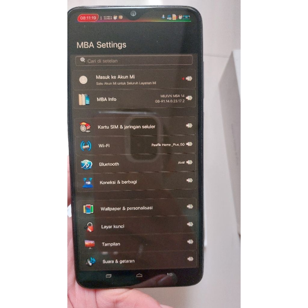Redmi note 8 pro second mulus fullset ori bawaan 6/64