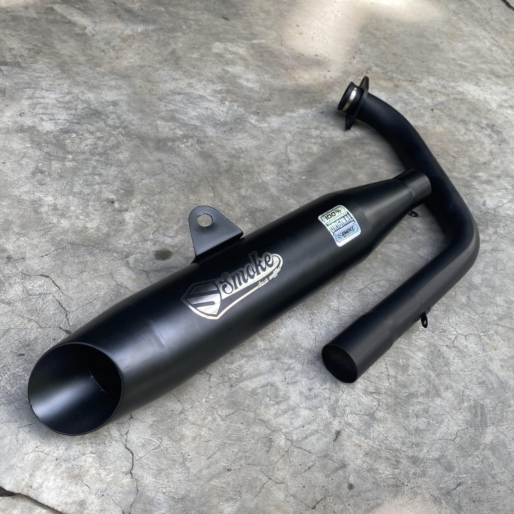 Knalpot Custom Xsr 155, knalpot xsr 155 Type Kolong Smoke Muffler